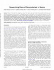 Research paper thumbnail of Researching Risks of Nanomaterials in Mexico