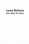 Research paper thumbnail of Land Reform dari Masa Ke Masa