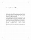 Research paper thumbnail of Introducing Chinese Religions