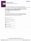 Research paper thumbnail of An Architecture for the Mind: OZ Magazine and the Technologies of the Counterculture