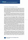 Research paper thumbnail of For the History of the Historiography of Sciences