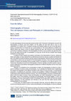 Research paper thumbnail of Historiography of Science: The Link between History and Philosophy in Understanding Science