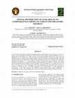 Research paper thumbnail of SPATIAL DISTRIBUTION OF AVAILABLE FE ON LITHOSEQUENCE GROWN TO TARO IN SOUTHEASTERN NIGERIAN