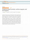 Research paper thumbnail of Graphene-based synthetic antiferromagnets and ferrimagnets