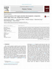 Research paper thumbnail of Characterization of 3D angle-interlock thermoplastic composites under high strain rate compression loadings