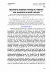 Research paper thumbnail of Aproximación proteómica al estudio de la respuesta diferencial del metabolismo energético al estrés por bajas temeperaturas en tomate y pimiento