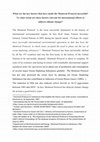 Research paper thumbnail of What are the key factors that have made the Montreal Protocol successful? To what extent are these factors relevant for international efforts to address climate change?