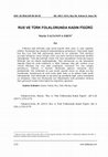 Research paper thumbnail of RUS VE TÜRK FOLKLORUNDA KADIN FİGÜRÜ