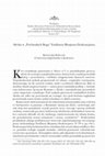 Research paper thumbnail of Afryka w "Pochwałach Boga" Emiliusza Blosjusza Drakoncjusza, [in:] E. Dąbrowa, T. Grabowski, M. Piegdoń (ed.), Florilegium. Studia ofiarowane Profesorowi Aleksandrowi Krawczukowi z okazji dziewięćdziesiątej rocznicy urodzin, Kraków 2017: 401-417