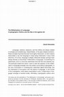 Research paper thumbnail of The Militarization of Language: Cryptographic Politics and the War of All against All