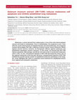 Research paper thumbnail of Solanum incanum extract (SR-T100) induces melanoma cell apoptosis and inhibits established lung metastasis