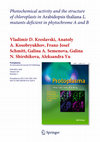 Research paper thumbnail of Photochemical activity and the structure of chloroplasts in Arabidopsis thaliana L. mutants deficient in phytochrome A and B