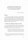 Research paper thumbnail of La posición de los Tratados en el Derecho Constitucional Internacional Comparado y sus consecuencias prácticas