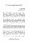 Research paper thumbnail of Las artes del arte: las artes liberales en la evolución del arte luliano