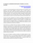 Research paper thumbnail of EL ESTADO DE LA INVERSIÓN EN INVESTIGACIÒN Y DESARROLLO (I+D) EN EL