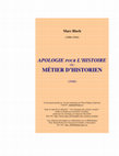 Research paper thumbnail of M. Bloch, Apologie pour l'histoire ou métier d'historien.