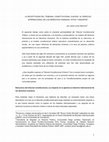 Research paper thumbnail of LA RECEPTIVIDAD DEL TRIBUNAL CONSTITUCIONAL CHILENO  AL DERECHO INTERNACIONAL DE LOS DERECHOS HUMANOS (final).pdf