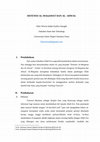 Research paper thumbnail of DEFENISI AL-MAQAMAT DAN AL-AHWAL