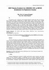 Research paper thumbnail of BIST Banka Endeksi'nin (XBANK) VIX ve MOVE Endeksleri ile İlişkisinin Analizi The Analysis of the Relationship Between the BIST Banking Index (XBANK) and the Indices of VIX and MOVE