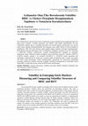 Research paper thumbnail of Gelişmekte Olan Ülke Borsalarında Volatilite: BRIC ve Türkiye Örneğinde Hesaplamaların
Yapılması ve Sonuçların Karşılaştırılması