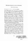 Research paper thumbnail of "De la lírica a la canción: vino nuevo en odres viejos"