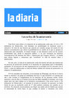 Research paper thumbnail of Las Señas de la Autonomía La diaria.docx