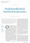 Research paper thumbnail of Ouderbetrokkenheid beïnvloedt leerprestaties