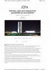 Research paper thumbnail of Diretas: uma tese impossível, permitida ou necessária?