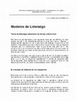 Research paper thumbnail of Modelos de Liderazgo Hersey y Blanchard