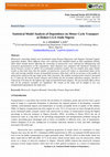 Research paper thumbnail of Futo Journal Series (FUTOJNLS) Statistical Model Analysis of Dependence on Motor Cycle Transport at Ifedore LGA Ondo Nigeria