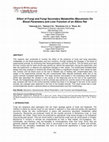 Research paper thumbnail of Effect of Fungi and Fungi Secondary Metabollite (Mycotoxin) On Blood Parameters and Liver Function of an Albino Rat