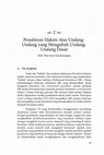 Research paper thumbnail of PENAFSIRAN HAKIM ATAS UNDANG-UNDANG YANG MERUBAH UNDANG-UNDANG DASAR