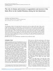 Research paper thumbnail of The role of climate and tectonics in aggradation and incision of the Indus River in the Ladakh Himalaya during the late Quaternary