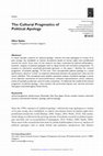 Research paper thumbnail of The Cultural Pragmatics of Political Apology