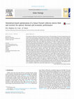 Research paper thumbnail of Simulation-based optimisation of a linear Fresnel collector mirror field and receiver for optical, thermal and economic performance