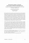 Research paper thumbnail of Eduardo Mancipe, "Hermenéutica analógica y formación. Hacia un nuevo modelo de comprensión lectora" / "Analogical hermeneutics and training. Towards a new model of reading comprehension"