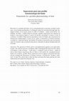 Research paper thumbnail of Stefano Santasilia, "Sugerencias para una posible fenomenología del límite" / "Propositions of a possible phenomenology of limit"