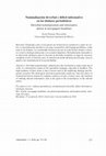 Research paper thumbnail of Juan Nadal Palazón, "Nominalización deverbal y déficit informativo en los titulares periodísticos" / "Deverbal nominalization and informative deficit in newspapers headlines"