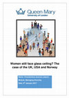 Research paper thumbnail of Glass ceiling? The case of the UK, USA and Norway