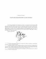 Research paper thumbnail of I FASTI DEI MAGISTRI HERCULANEI DI SORA