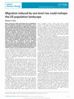 Research paper thumbnail of Migration induced by sea-level rise could reshape the US population landscape