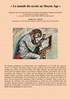 Research paper thumbnail of Séminaire "Le monde du savoir au Moyen Age" Jeudi 17 h – 18 h 30 (Université Paris-Est Créteil, Centre de Recherche en Histoire Européenne Comparée)