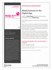 Research paper thumbnail of Media Activism in the Digital Age (Flyer for book)