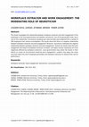 Research paper thumbnail of WORKPLACE OSTRACISM AND WORK ENGAGEMENT: THE MODERATING ROLE OF NEUROTICISM