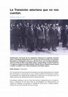 Research paper thumbnail of La Transición asturiana que no nos cuentan