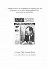 Research paper thumbnail of Roberto Conesa: de «garbancito» al «superagente». La trayectoria de un policía del franquismo en la Transición a la democracia.