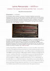 Research paper thumbnail of Lanna Manuscripts – http://lanna-manuscripts.efeo.fr