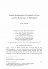 Research paper thumbnail of Fearful Symmetries: Pirandello’s Tiger and the Resistance to Metaphor