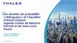 Research paper thumbnail of Gretsi'17: Les densités de probabilité « distinguées » et l'équation d'Alexis Clairaut: regards croisés de Maurice Fréchet et de Jean-Louis Koszul Frédéric BARBARESCO THALES AIR SYSTEMS