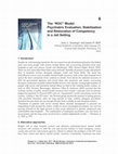 Research paper thumbnail of The “ROC” model:  Psychiatric evaluation, stabilization and restoration of competency in a jail setting. (2012).  Chapter in free online book, Mental Illness, Evaluation, Treatments and Implications.